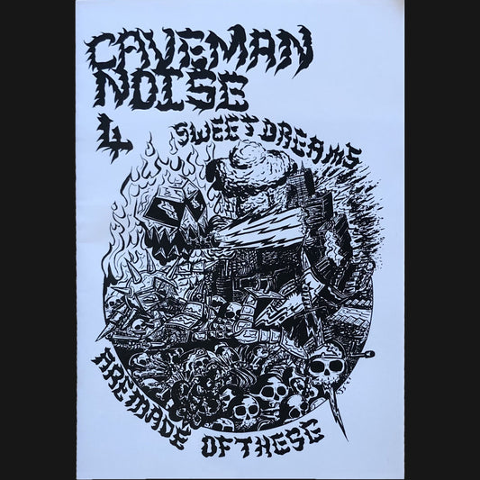 CAVEMAN NOISE - "ISSUE 4" ZINE