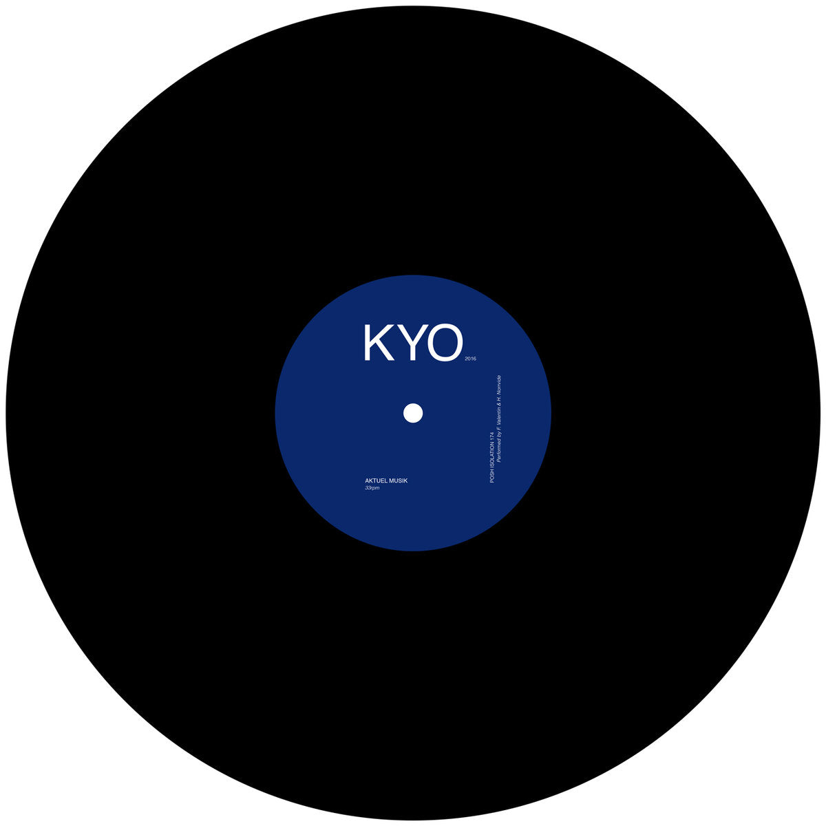 KYO - "AKTUEL MUSIK" LP