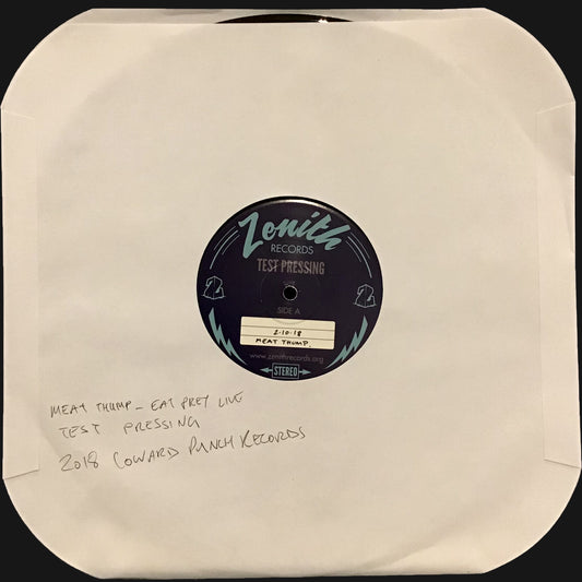 MEAT THUMP - "EAT PREY LIVE" LP *TEST PRESSING*