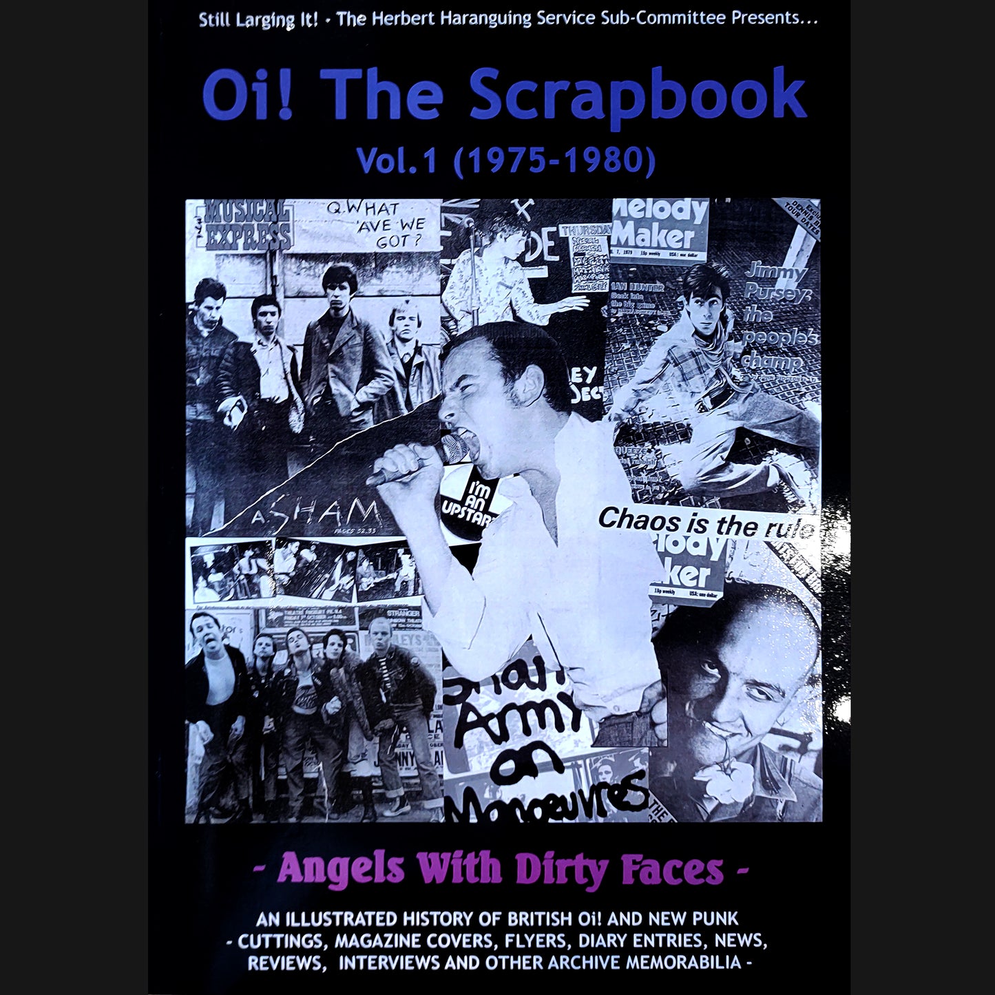 OI! THE SCRAPBOOK - "VOL.1: 1975-1980" BOOK