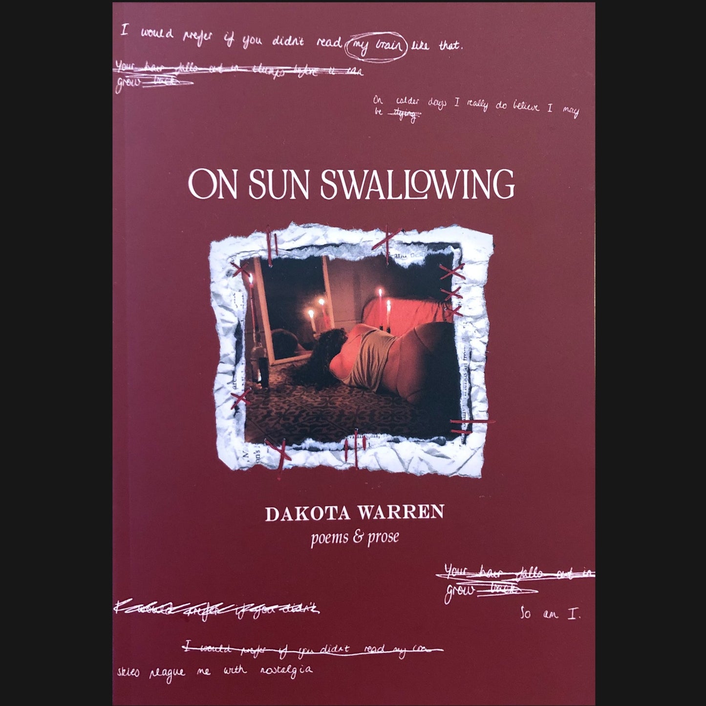 DAKOTA WARREN - "ON SUN SWALLOWING" BOOK