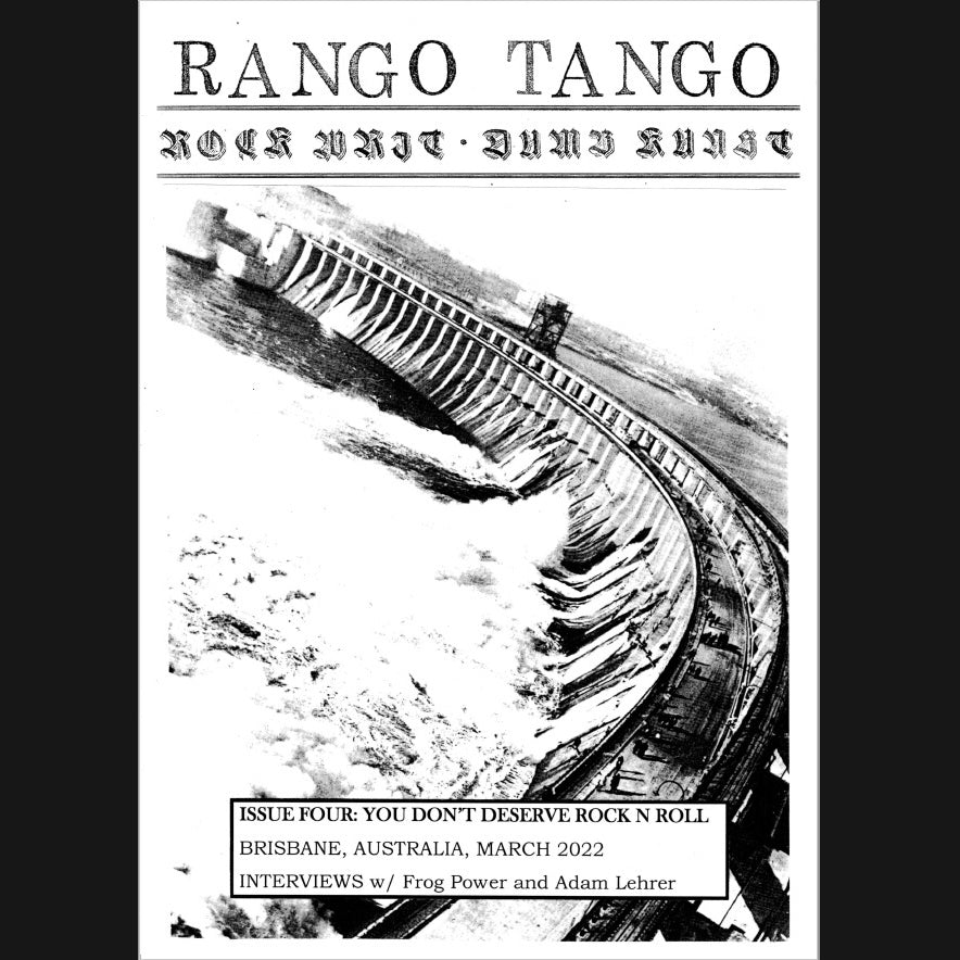 RANGO TANGO - "ISSUE FOUR" ZINE