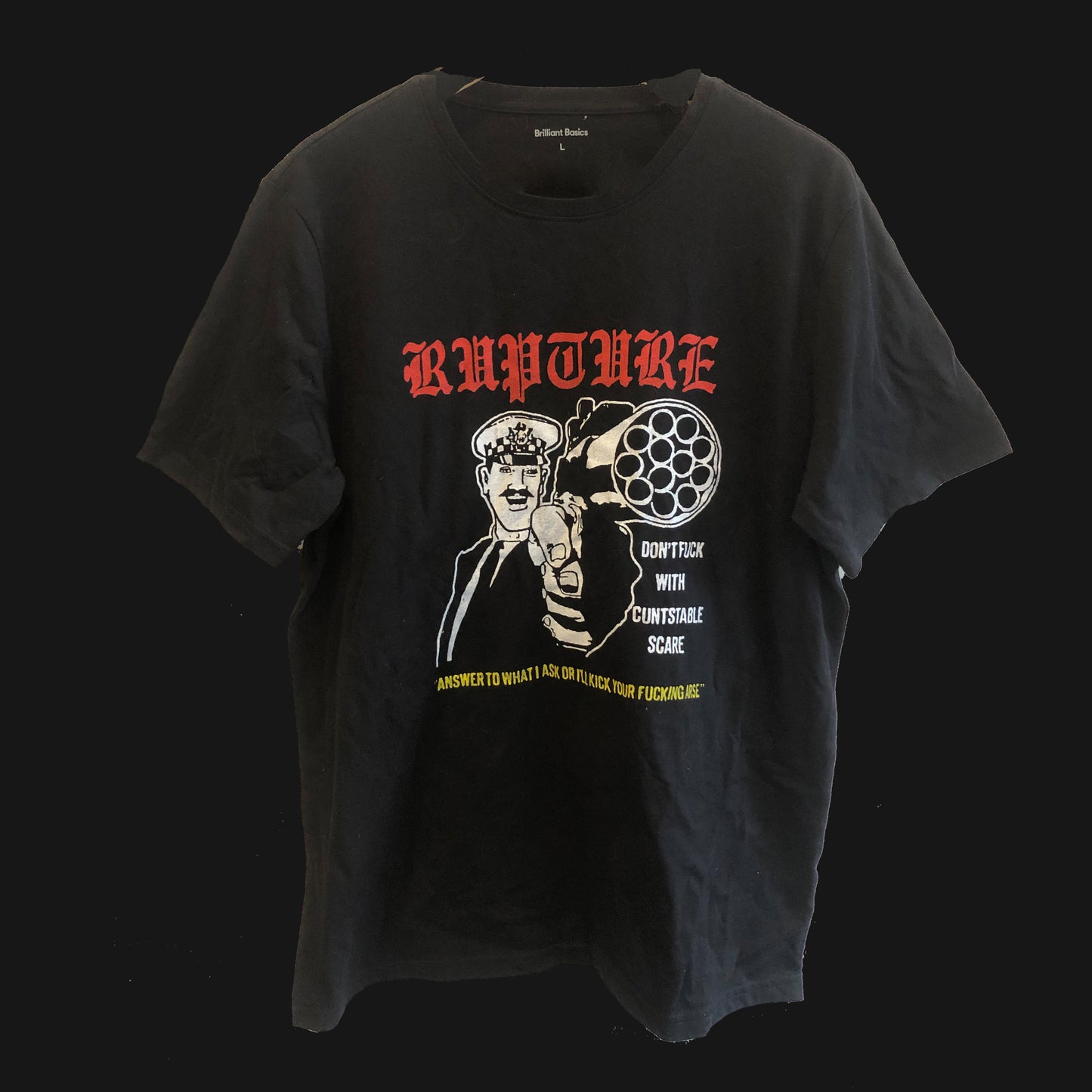 RUPTURE - "CUNTSTABLE" SHIRT