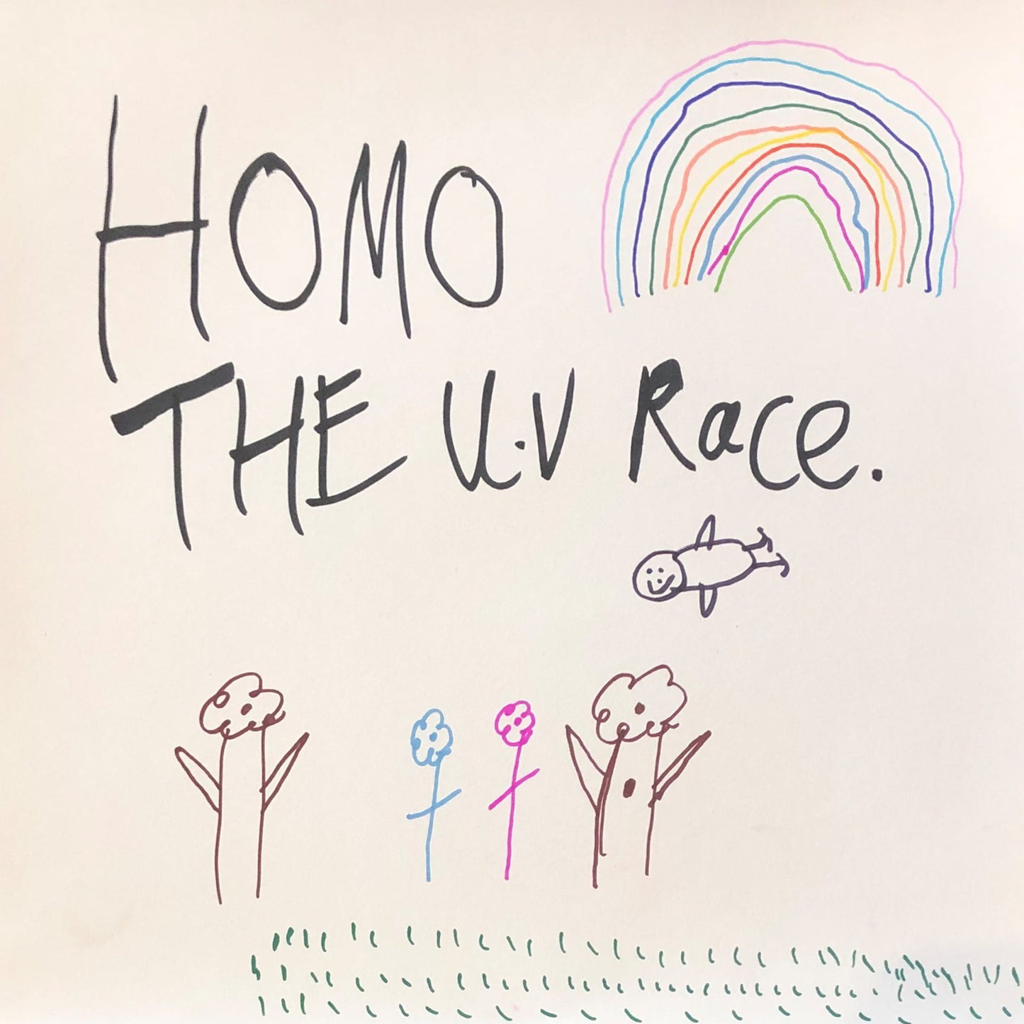 THE UV RACE - "HOMO" LP *LIMITED EDITION COVER*