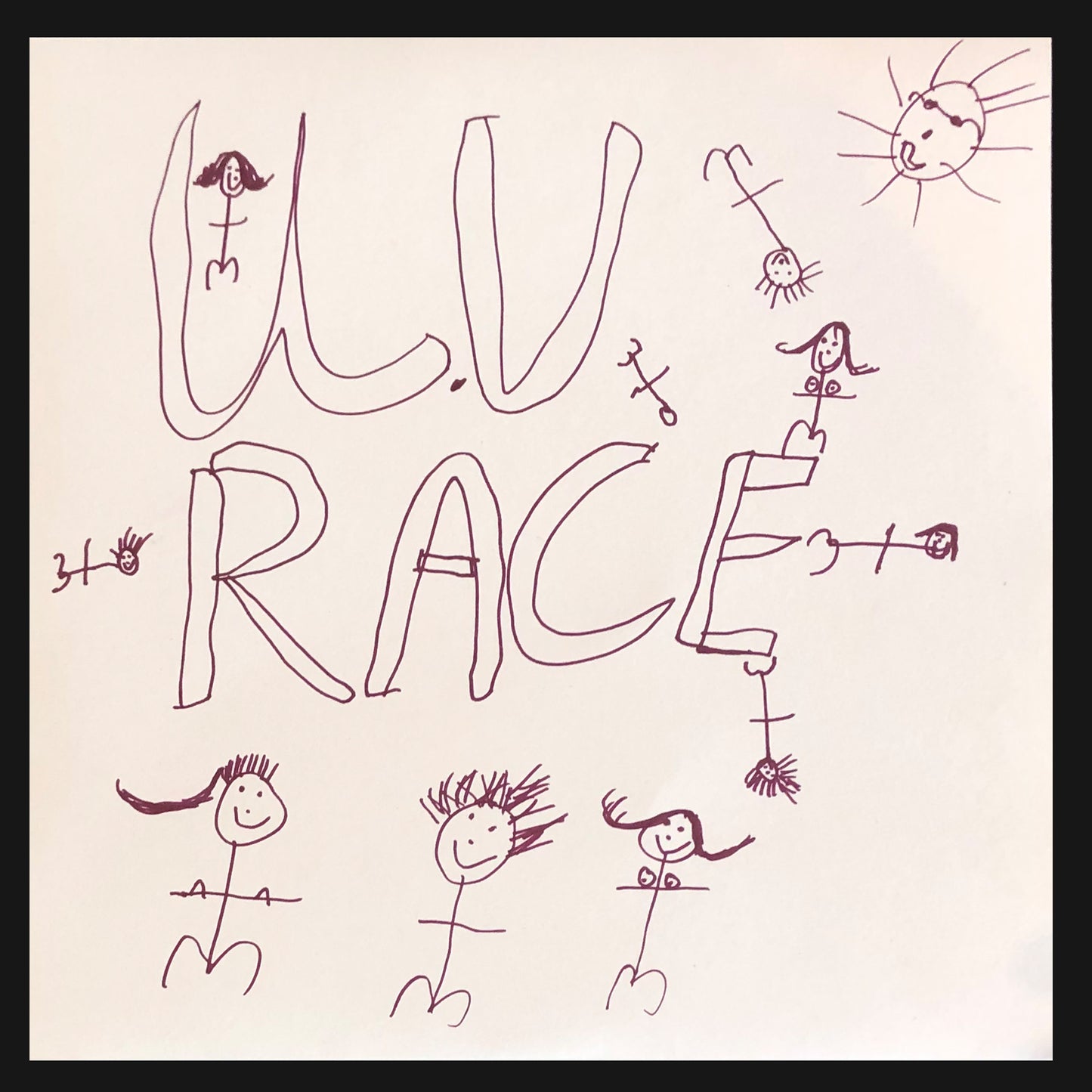 THE UV RACE - "HOMO" LP *LIMITED EDITION COVER*