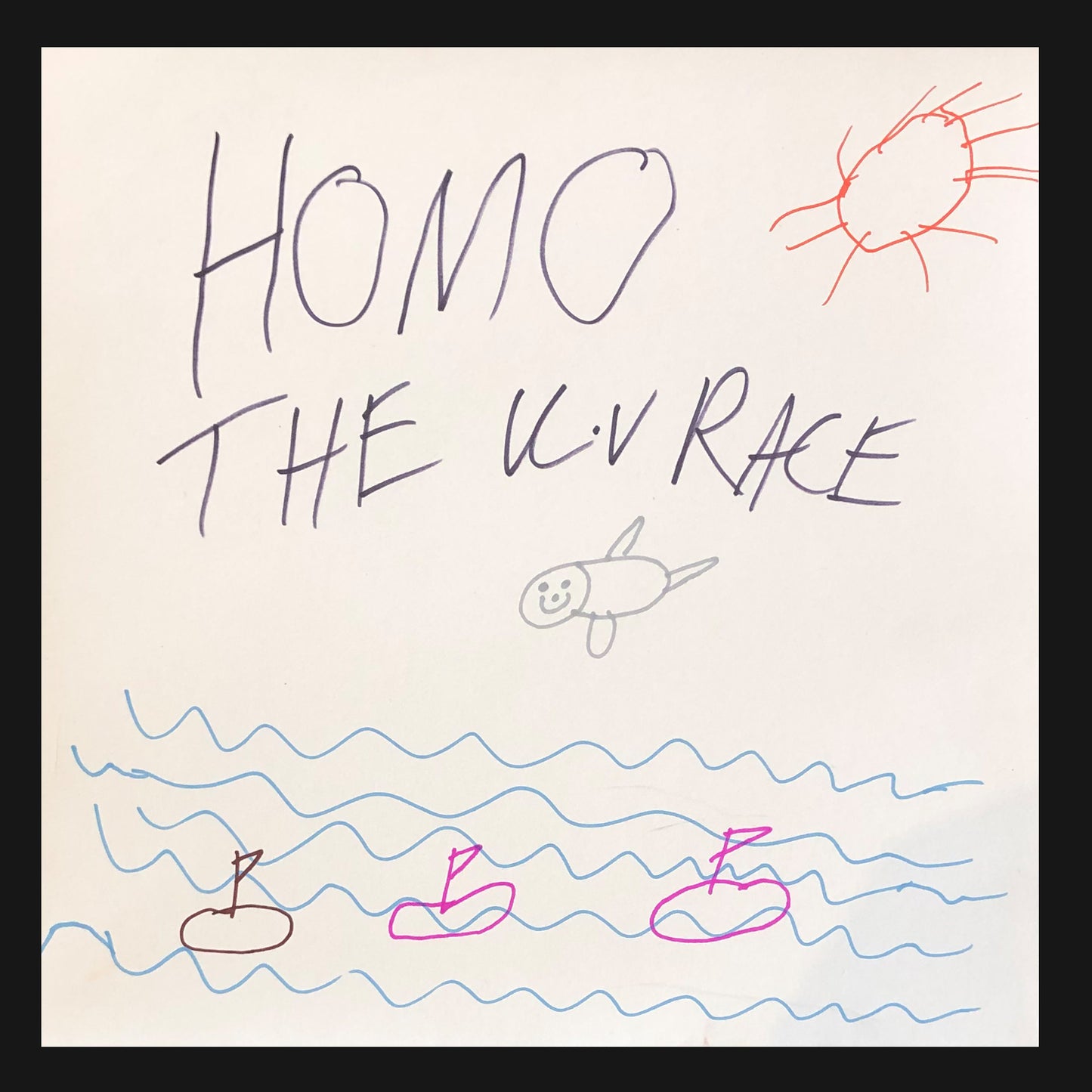 THE UV RACE - "HOMO" LP *LIMITED EDITION COVER*