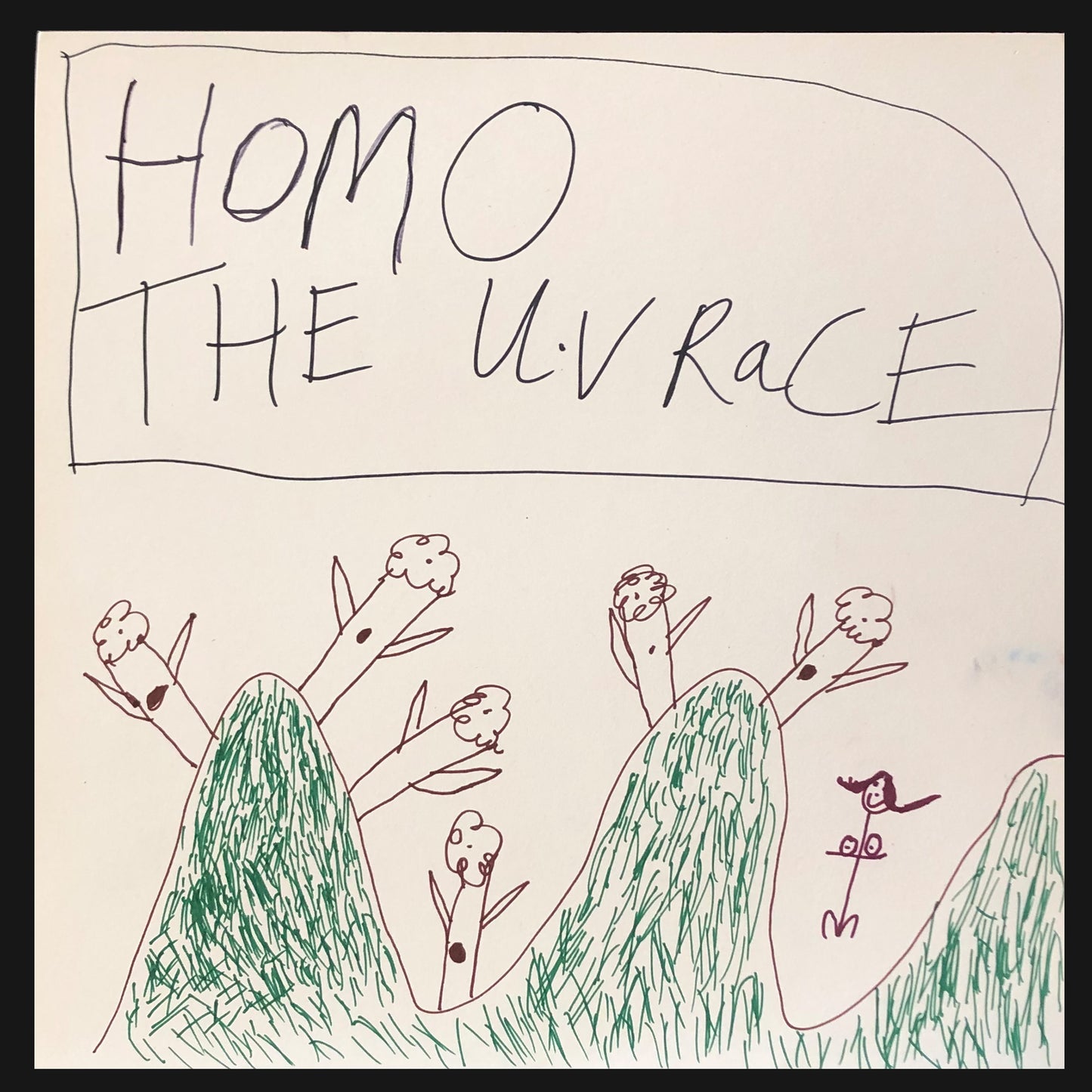 THE UV RACE - "HOMO" LP *LIMITED EDITION COVER*