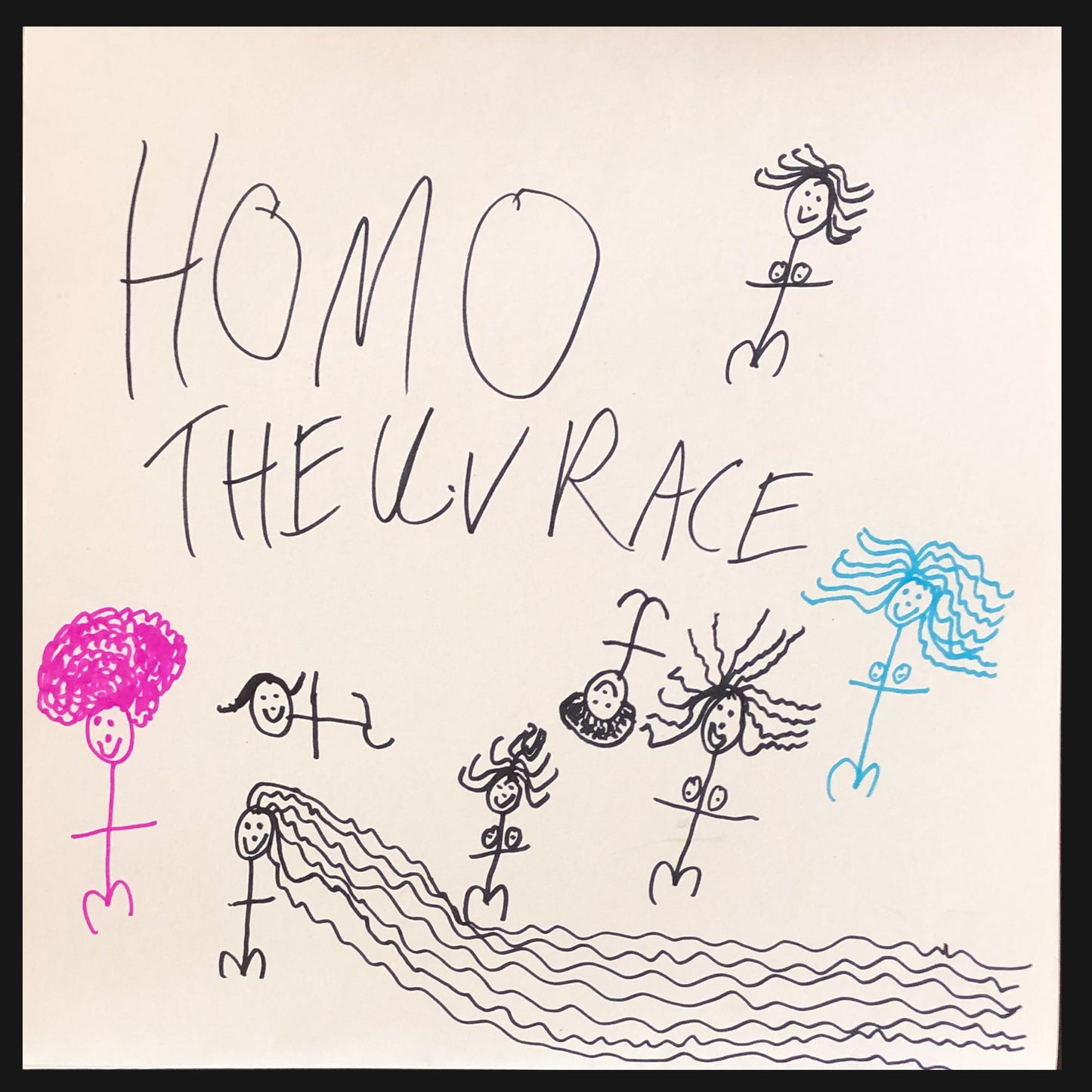 THE UV RACE - "HOMO" LP *LIMITED EDITION COVER*