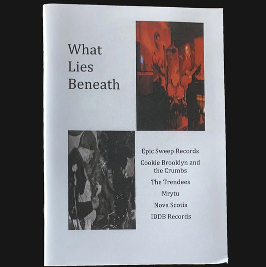 WHAT LIES BENEATH [NZ MUSIC] - "ISSUE #1" ZINE